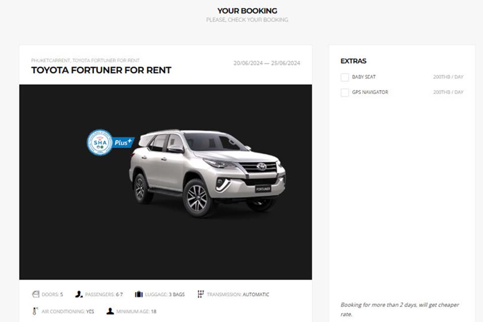 เลือกรถคันที่ต้องการ1 - Arun Phuket Car Rent รถเช่าภูเก็ต เช่ารถภูเก็ตราคาถูก